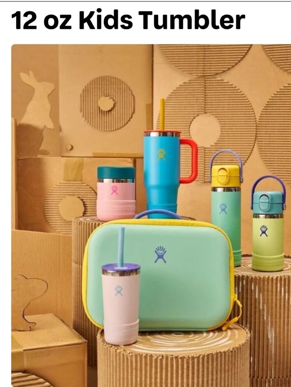 Kid's Travel Tumbler 12 oz By Hydro Flask NWT